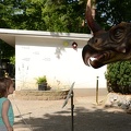 Face to face with a Dino